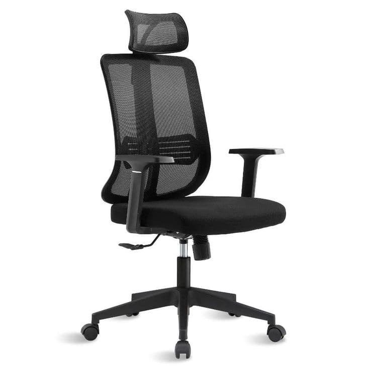 Ergonomic High-Back Mesh.Headrest